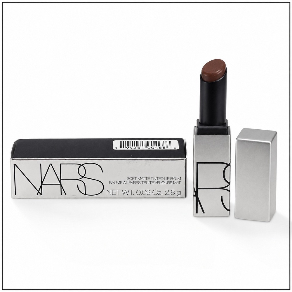 NARS Soft Matte Tinted Lip Balm Dangerous Affair Deep Mocha 0.09oz New in Box